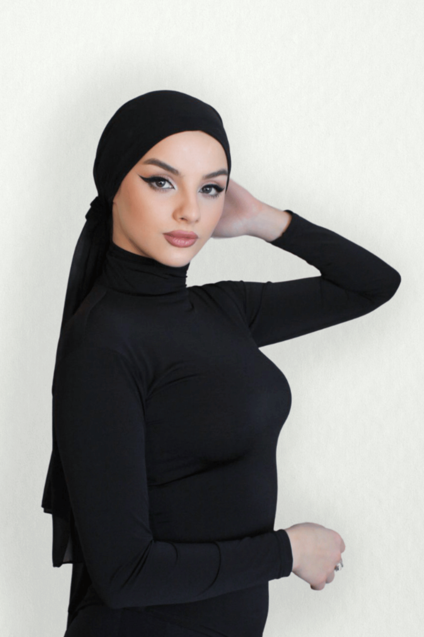 RUUQ Bodysuit Long Sleeve with Hijab Cap - White – Ruuq